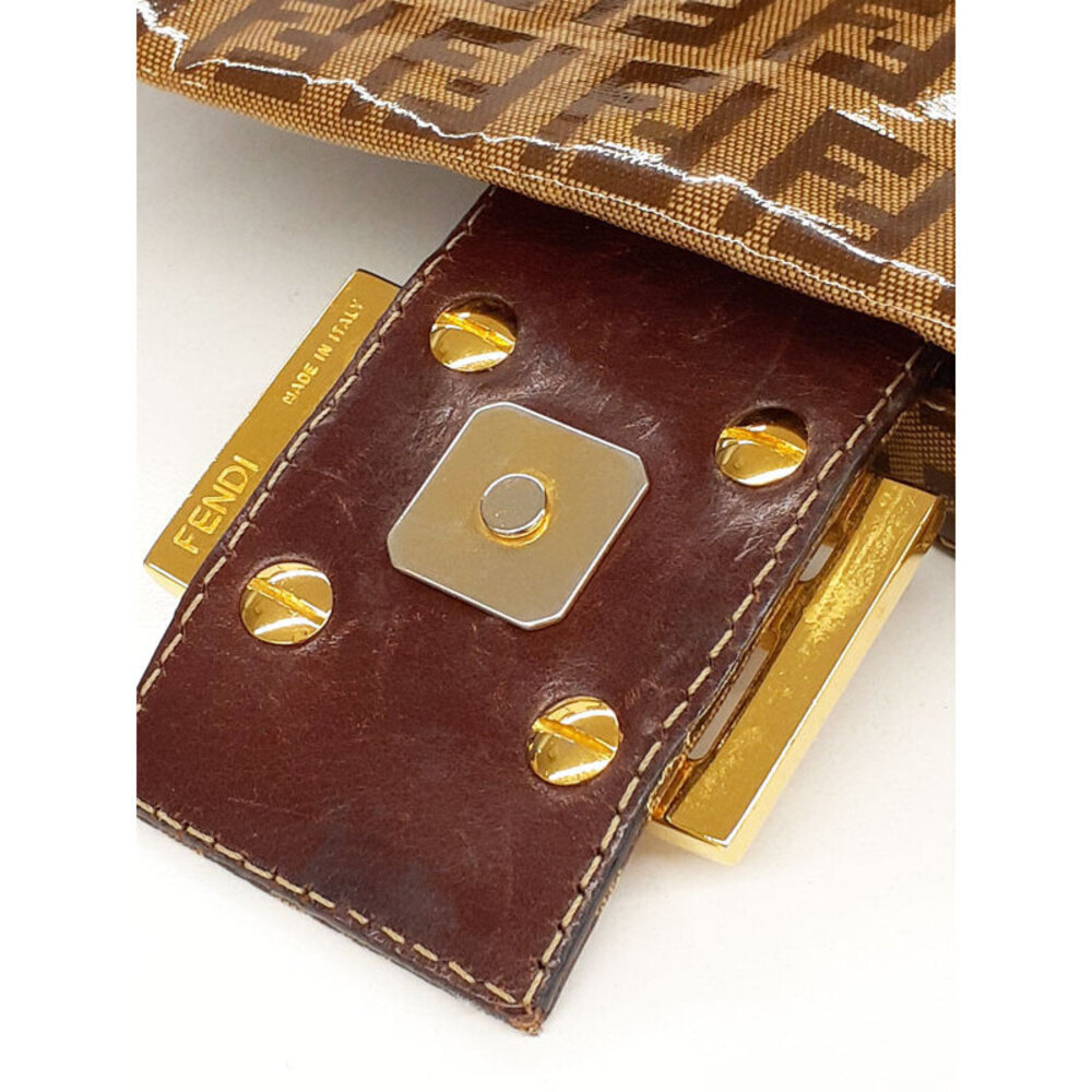 FENDI Zucchino Mamma Bucket Shoulder Bag - Picture 9 of 9